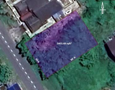 Tanah Lot RPT Jalan Bukit Jana Untuk Dijual