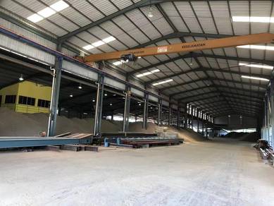 2 Acres Freehold Factory Build Up 60000sf Facing Mainroad Teluk Intan