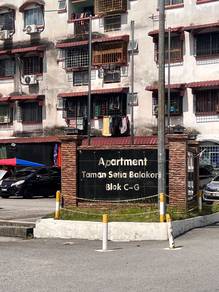 CORNER UNIT | Apartment Taman Setia Balakong, 3R 2B For Sale