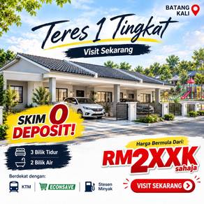 New-1-storey-Terraced-House-for-sale-Batang-Kali-Selangor