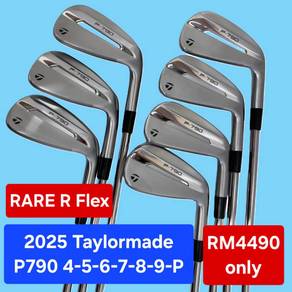 RARE R Flex 🔥7 pcs 2025 Taylormade P790 (5-A)