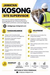 Jawatan Kosong Site Supervisor