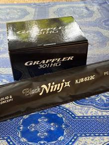 26 Shimano Grappler 301HG + Black Ninjx NJB622C