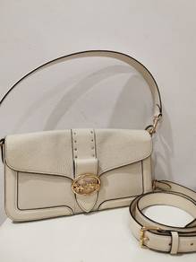 Coach Preloved Leather Georgie Shoulder Bag Ch