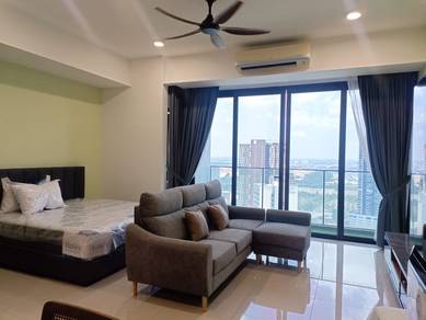 [Brand New] Studio/ Grand Medini with Balcony/ Fully Furnish High Flor