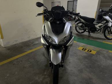 NVX V2 ABS Keyless ( SILVER ) UNTUK DIJUAL