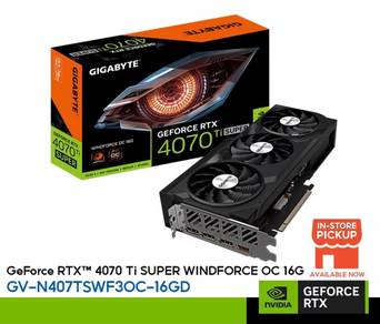 GIGABYTE GeForce RTX4070 TI SUPER WINDFORCE OC 16G