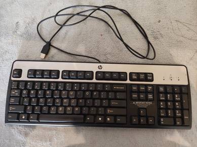 HP KU-0316 Wired USB Computer Keyboard