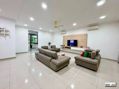 FULLY EXTEND UP DOWN !! Fuego Bukit Raja 2 Storey Superlink 26x75 RENO