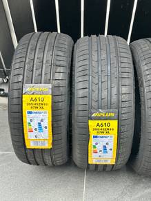 2 Tayar Baru Aplus A610 205/45/16