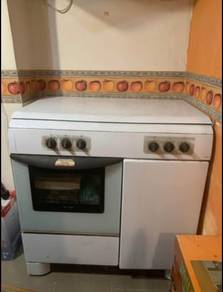 Zanussi 4 Burners Standing Cooker Gas Oven