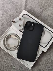 iPhone 15 256GB Black Full Set Box  Battery Health