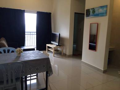 Bright balcony unit with unblocked view of greenery