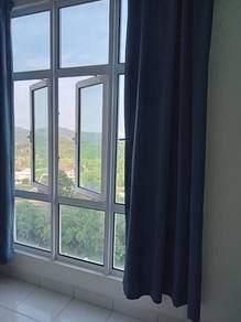 Bright balcony unit with unblocked view of greenery