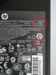 Hp original charger 90watt