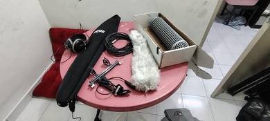 Complete Boom Mic Set with Rode NTG3B & Accessorie