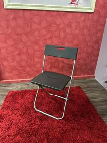 Preloved Ikea Gunde Folding Chair- Black