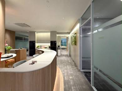 Fully Renovated Furnished Ground Floor Office Plaza Menjalara