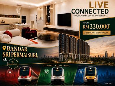 1 Stop to MIDVALLEY ! Dualkey 3R - KL City @ TOD Condo