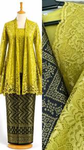 KEBAYA LACE KAIN SONGKET Set