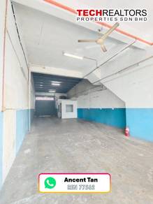 【 KILANG KECIL & MURAH 】Sungai Pasir - 1.5 Storey Light Industry