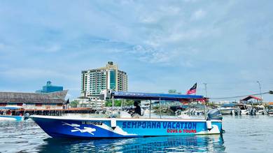 Bot 32kaki Fibreglass 250HP Yamaha