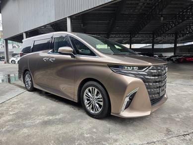GOLD 2024 Toyota ALPHARD 2.5 Z SIDE STEP DIM (A)
