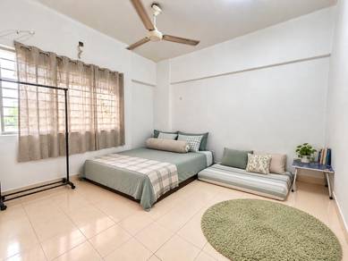 Bilik Sewa SINGLE PERSANDA APARTMENT Seksyen 13 Shah Alam Near MSU