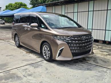 Unreg 2023 Toyota Alphard 2.5L Z BRONZE Grade 4.5A