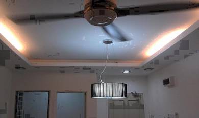Gaya apartment at taman melawati KITCAB,PLASTER CEILING,melawati mall