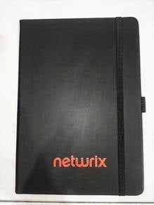 ​Brand New Netwrix Premium Black Lined Notebook

