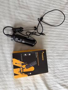 Webcam and microphone