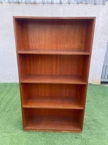 YF18AA Almari Rak Buku Kayu 3 x 5.3 Feet 4 Tier