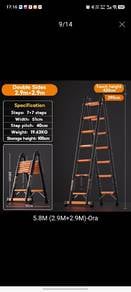 Tangga telescopic 5.8m 