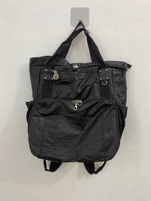 Kanana Project Black 2-Way Convertible Backpack
