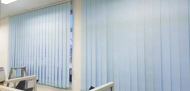 PASANG LANGSIR PEJABAT l vertical blind curtain