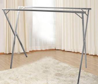Foldable cloth rack ( double ) / rak kain dilipat