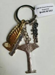 Keychain garden by the bay Singapore souvenir gift