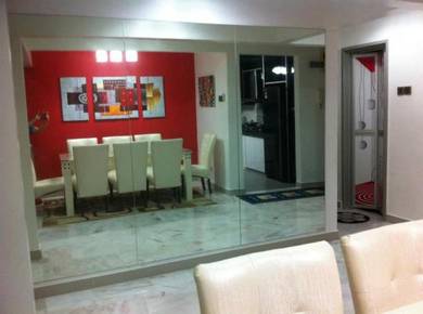 CERMIN DINDING l wall mirror install