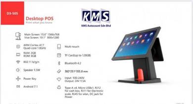 KMS Android All in One Pos terminal 15.6 inch + 10
