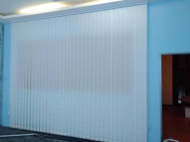 INSTALL LANGSIR PEJABAT l pasang langsir vertical
