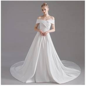 White wedding bridal prom dress gown RB0848
