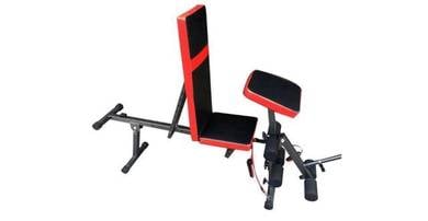 Bench with arm curl/leg extension-SMARTLIFE