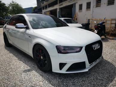Audi A4 RS4 front bumper RS4 facelift bumper set