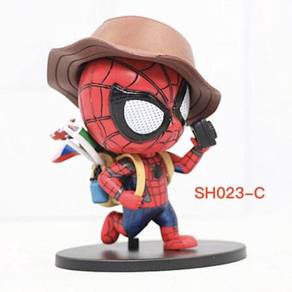 Avengers Spiderman Action Figure 3pcs/set 10cm PVC