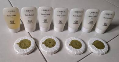 Taiwan Evergreen toiletries lotion soap bath foam