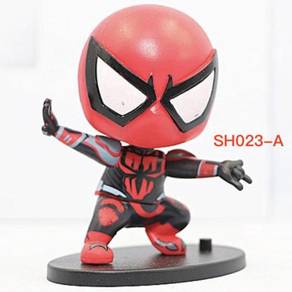 Avengers Spiderman Action Figure 3pcs/set 10cm PVC