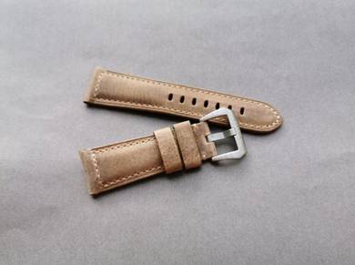 Paneraipam 26mm Dark Almond Color Watch Strap