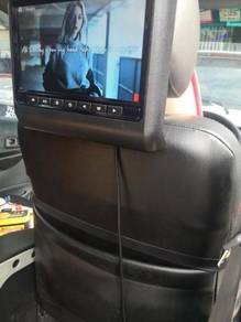 Headrest monitor 9inch rear seat