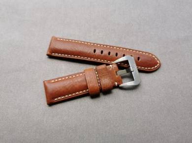 Paneraipam 24mm Saddle Tan Color Watch Strap
